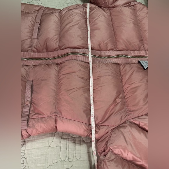 NEW Moncler Laurine Short Down Jacket Pink NWT Sz S w/ Hanger & Garment Bag - Picture 7 of 16